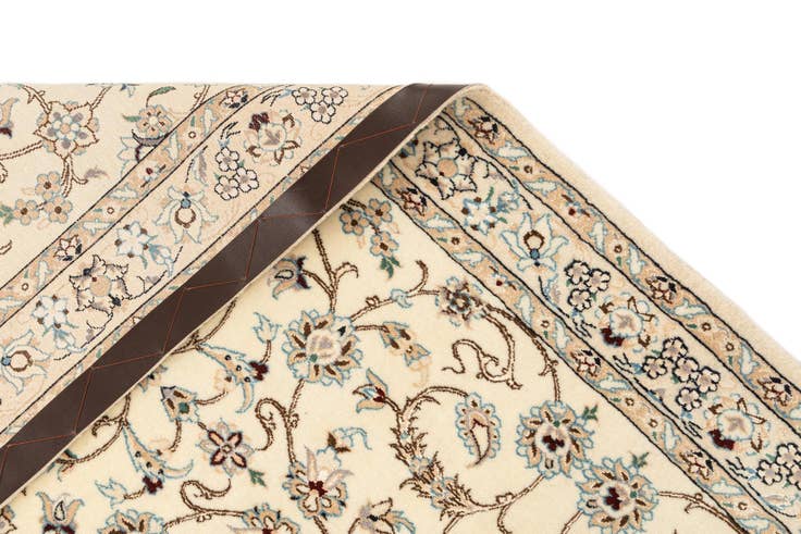 Detail image of 2' 7 x 10' 7 Hand Knotted Nain Rug