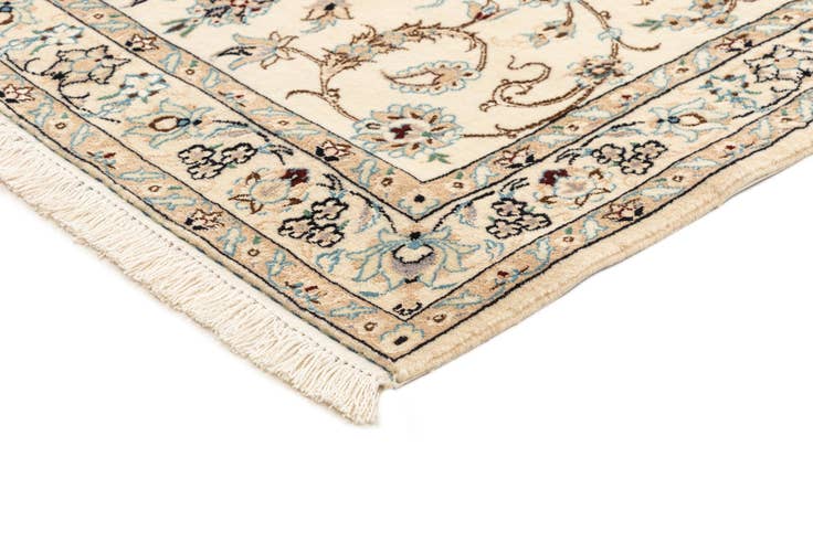 Detail image of 2' 7 x 10' 7 Hand Knotted Nain Rug