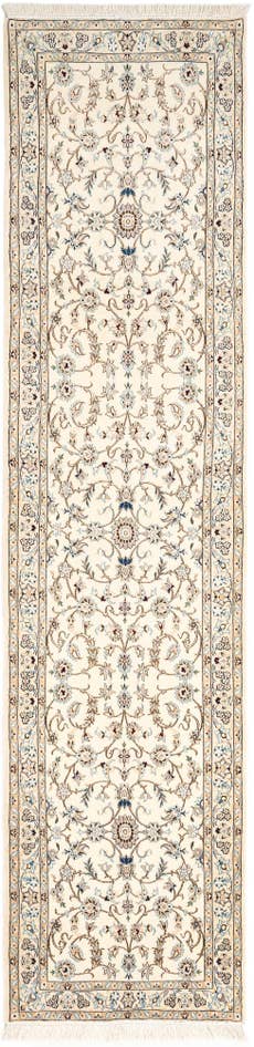 Detail image of 2' 7 x 10' 7 Hand Knotted Nain Rug