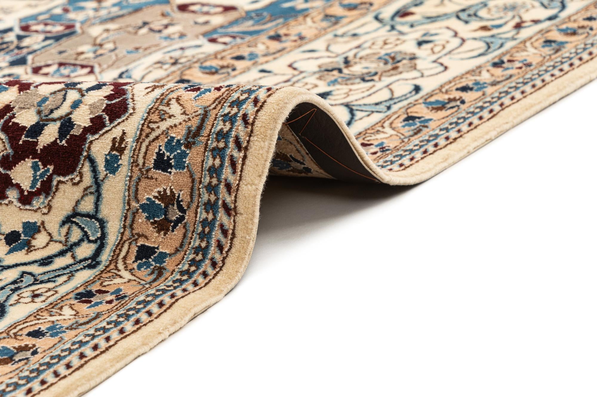 6' 7 x 9' 10 Hand Knotted Nain Rug