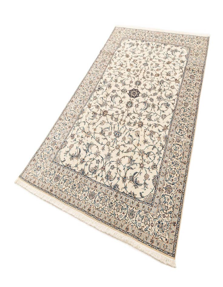 Detail image of 6' 9 x 10' 2  Hand Knotted Nain Rug