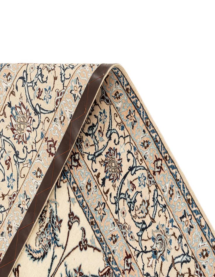 Detail image of 6' 9 x 10' 2  Hand Knotted Nain Rug