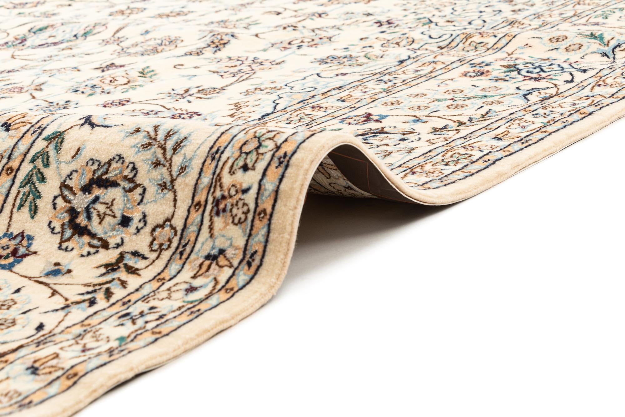 6' 10 x 10' 3 Hand Knotted Nain Rug