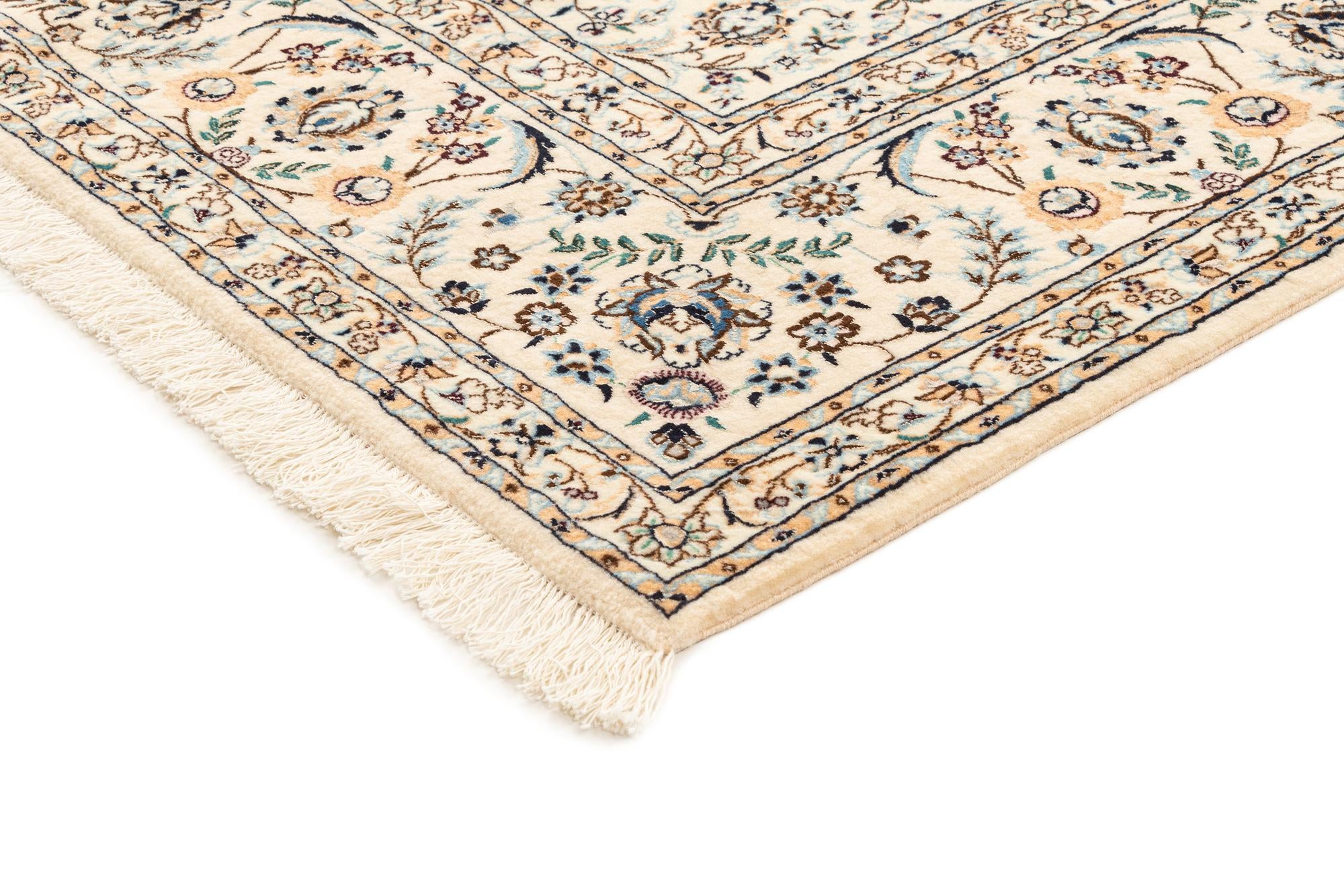 6' 10 x 10' 3 Hand Knotted Nain Rug