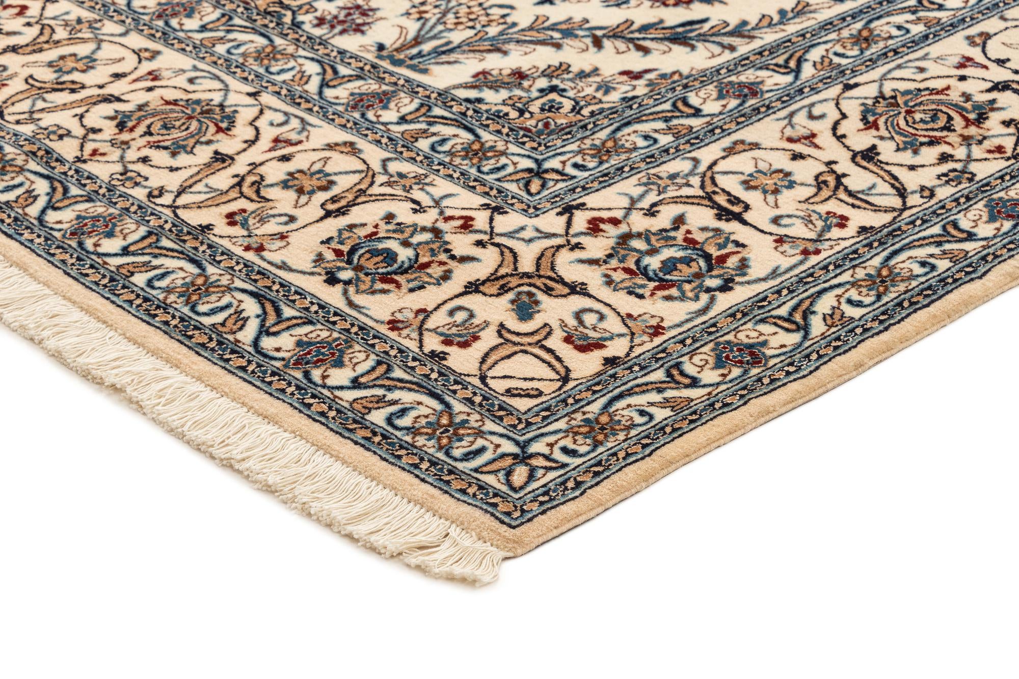 7' 1 x 10' 6 Hand Knotted Nain Rug