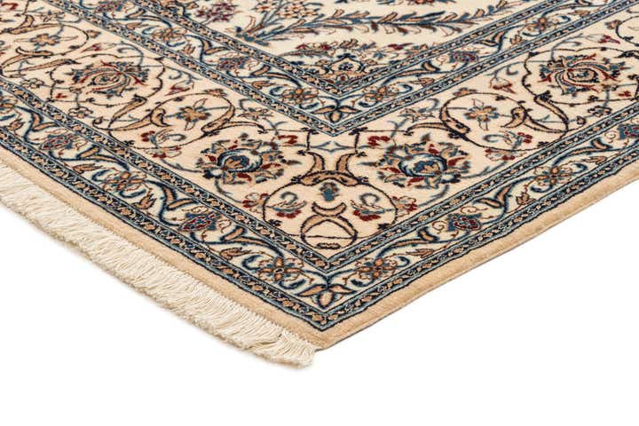 7' 1 x 10' 6 Hand Knotted Nain Rug