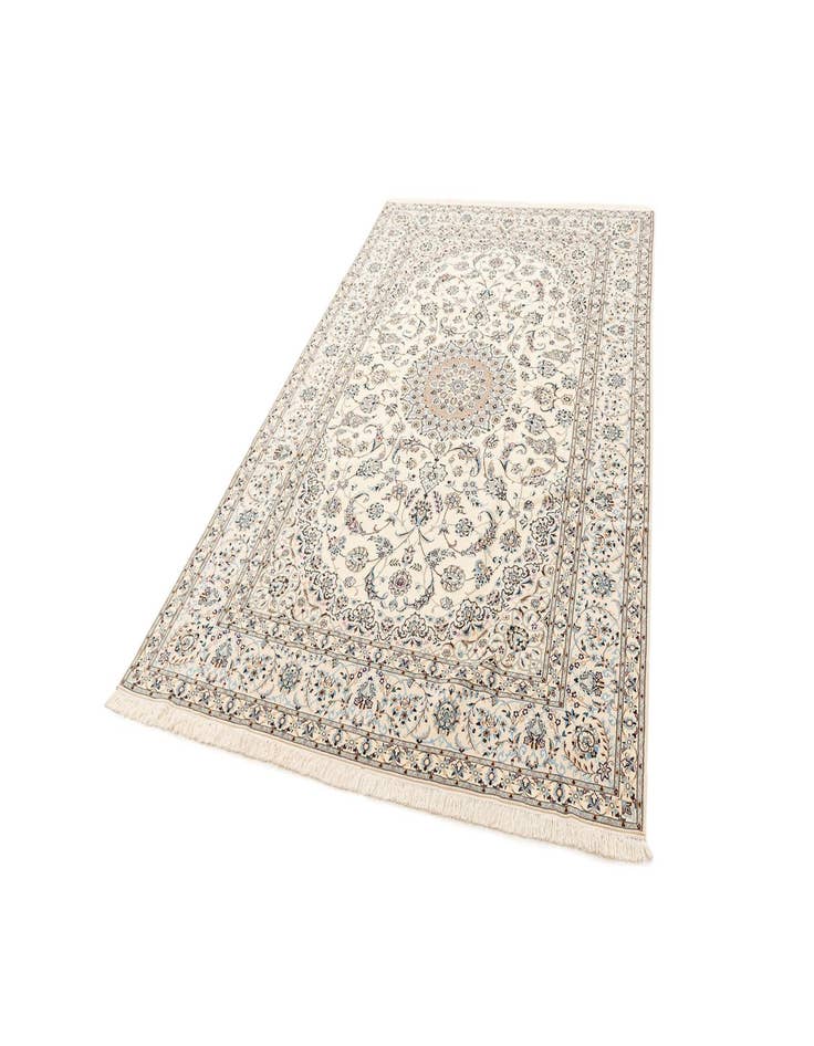 Detail image of 6' 9 x 10' 3  Hand Knotted Nain Rug