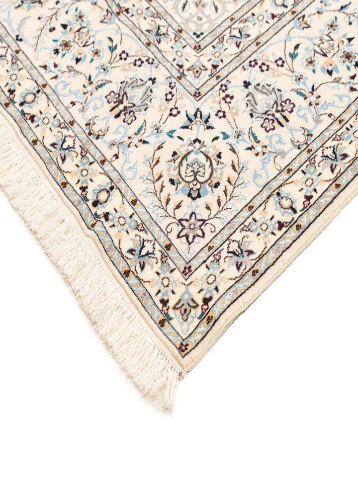 6' 9 x 10' 3 Hand Knotted Nain Rug