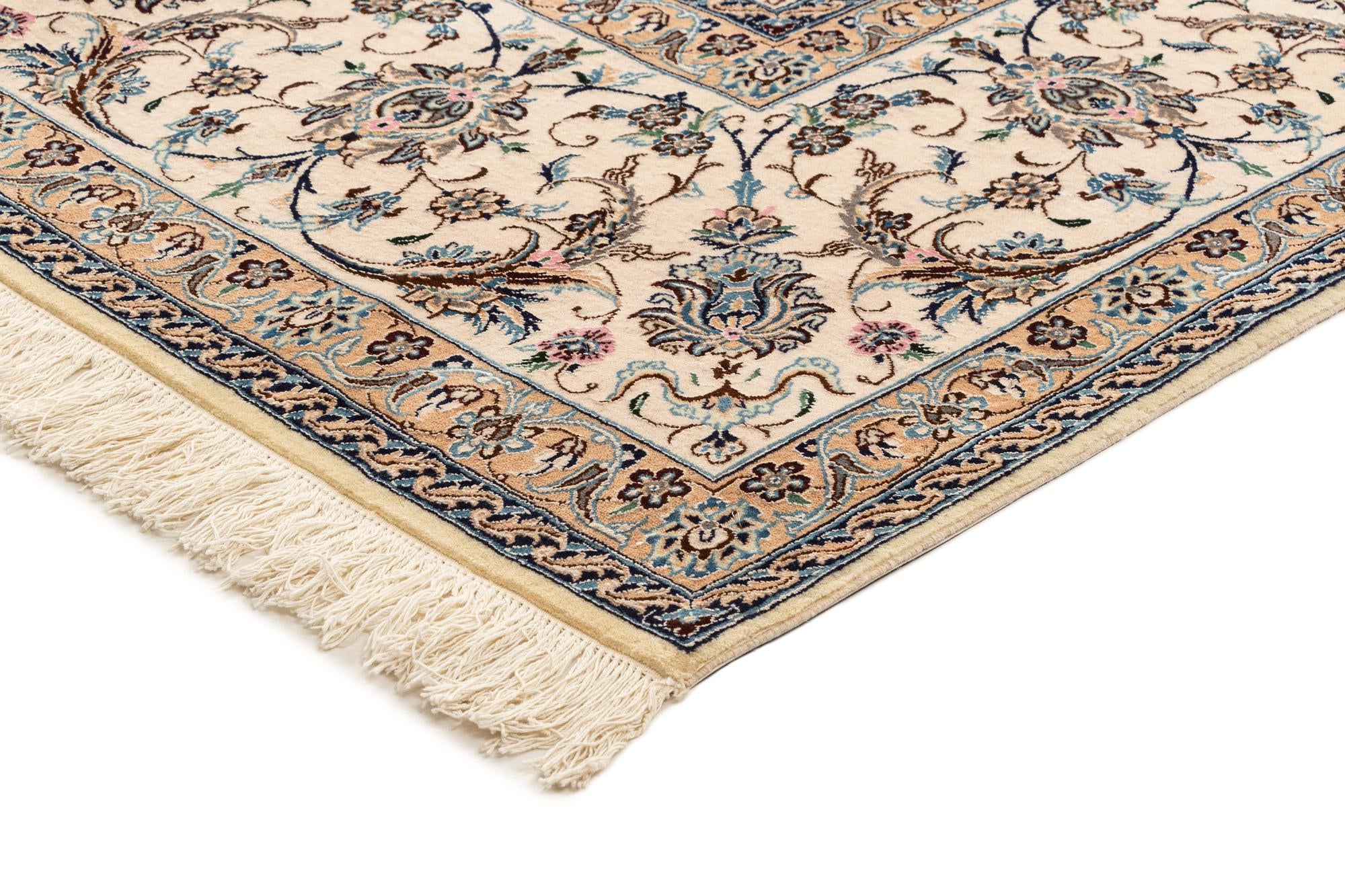 10' x 13' 4 Hand Knotted Nain Rug