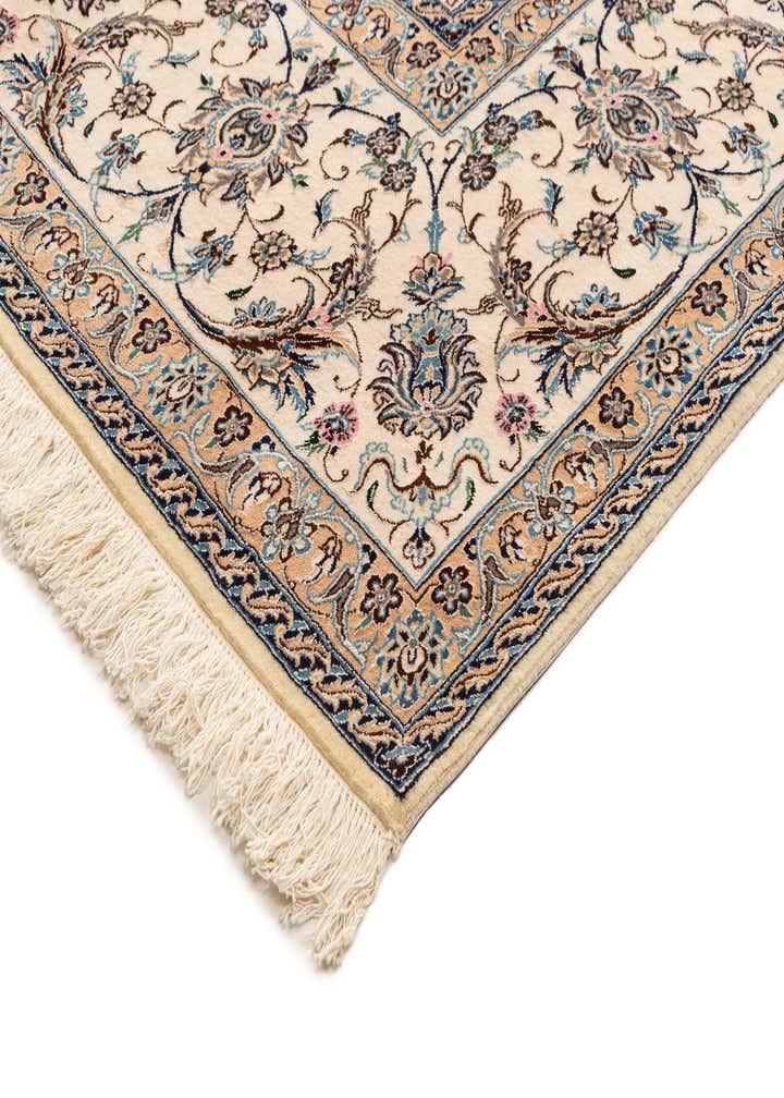 10' x 13' 4 Hand Knotted Nain Rug