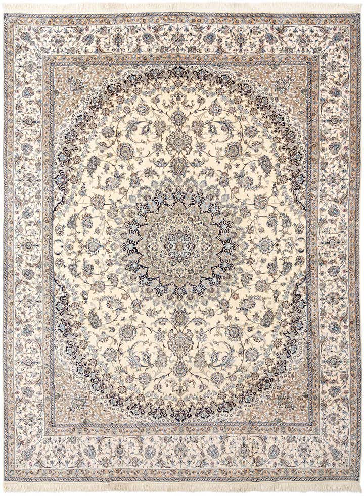 10' x 13' 4 Hand Knotted Nain Rug