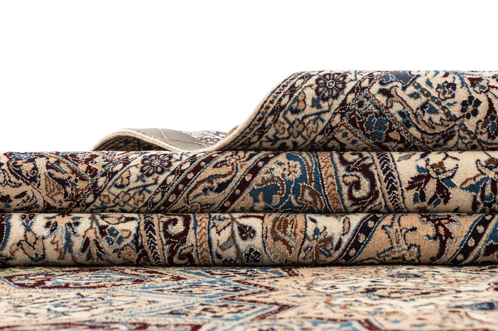 10' x 13' 4 Hand Knotted Nain Rug