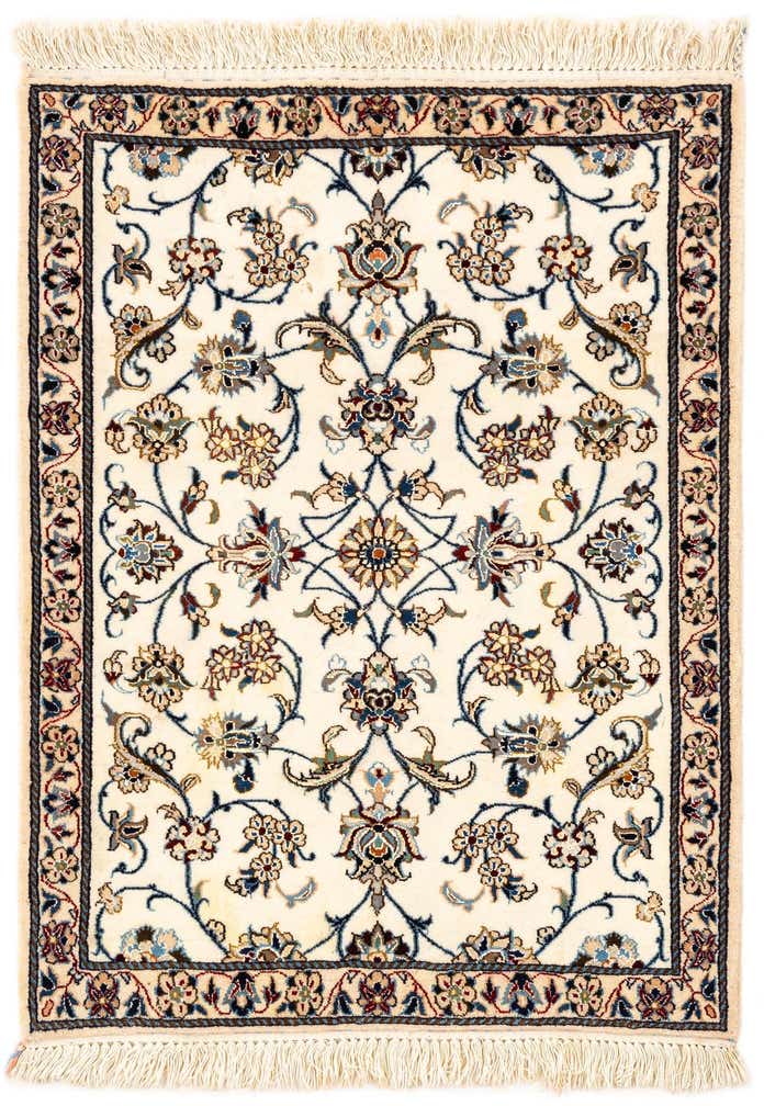 2' x 2' 8 Hand Knotted Nain Rug