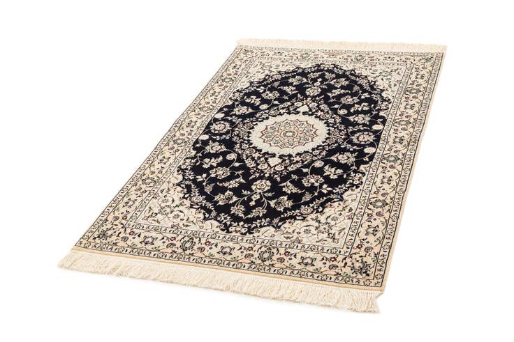 Detail image of 3' 3 x 5' 2 Hand Knotted Nain Rug