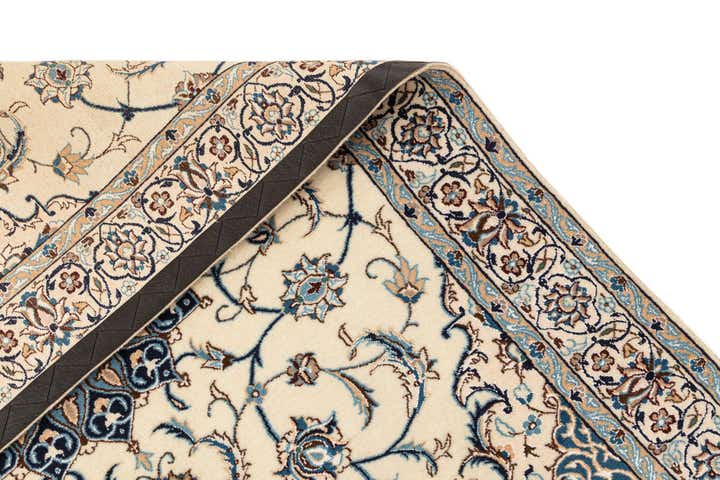 3' 3 x 4' 10 Hand Knotted Nain Rug