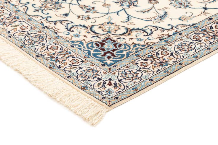 Detail image of 3' 3 x 4' 10 Hand Knotted Nain Rug