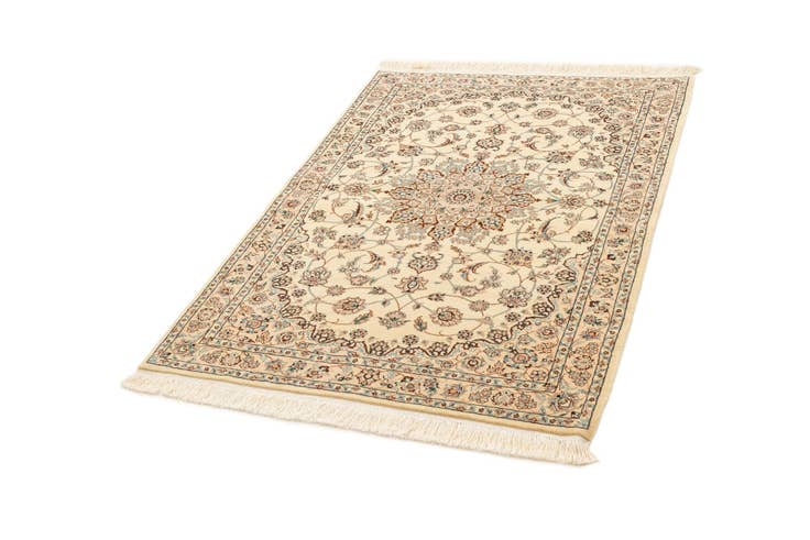 Detail image of 3' 5 x 5' 3 Hand Knotted Nain Rug