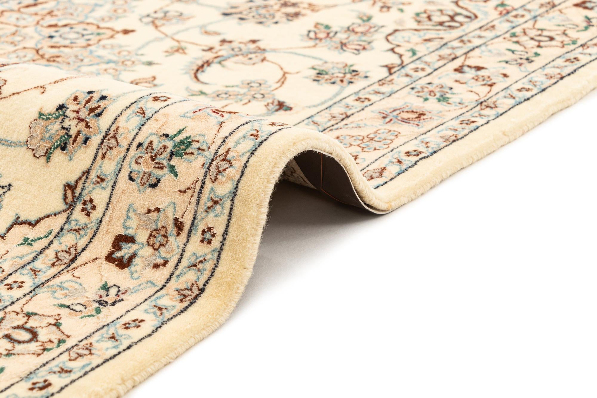 3' 5 x 5' 3 Hand Knotted Nain Rug