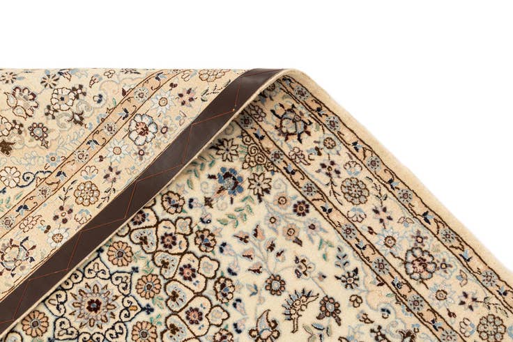 Detail image of 3' 3 x 5' 3 Hand Knotted Nain Rug