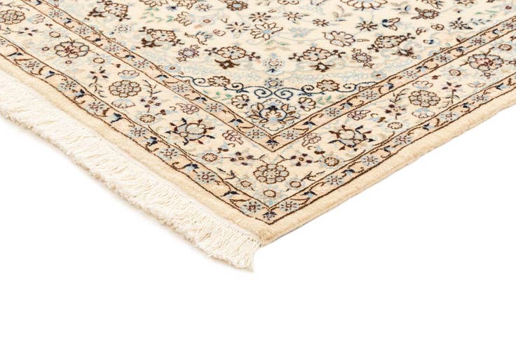 Detail image of 3' 3 x 5' 3 Hand Knotted Nain Rug