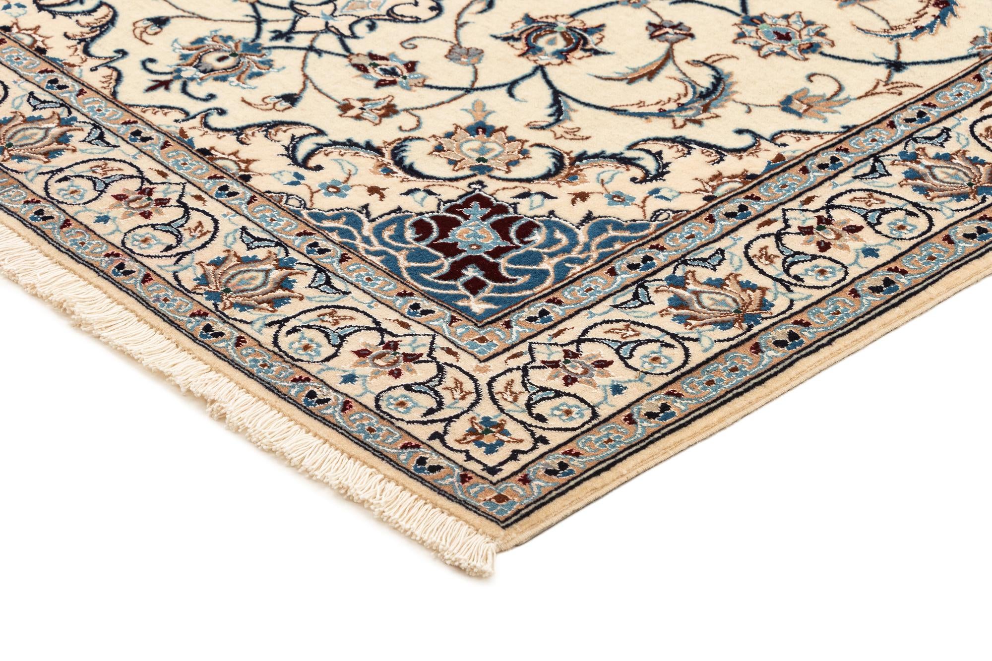 3' 3 x 4' 8 Hand Knotted Nain Rug