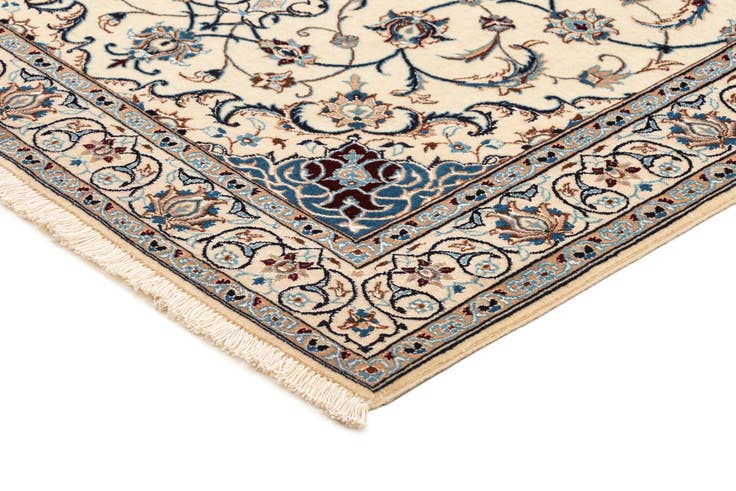 Detail image of 3' 3 x 4' 8 Hand Knotted Nain Rug