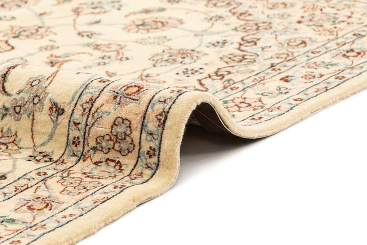 3' 5 x 4' 11 Hand Knotted Nain Rug