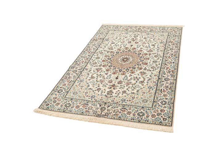 4' 4 x 6' 8 Hand Knotted Nain Rug