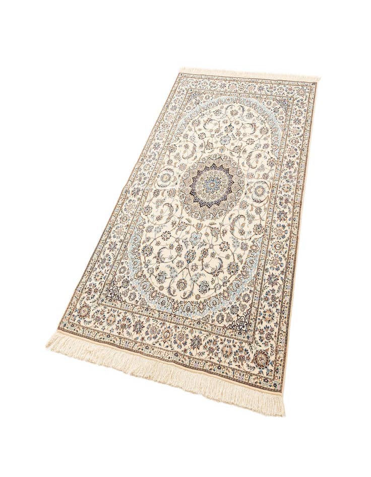 Detail image of 4' 6 x 7' 1 Hand Knotted Nain Rug