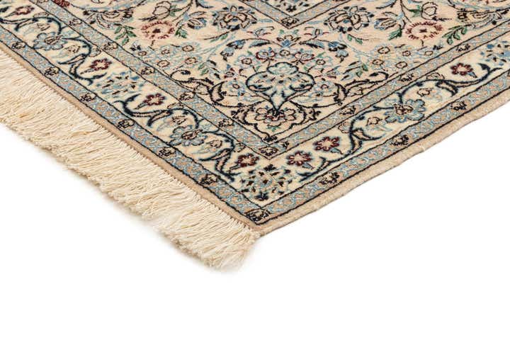 6' 8 x 6' 11 Hand Knotted Nain Rug