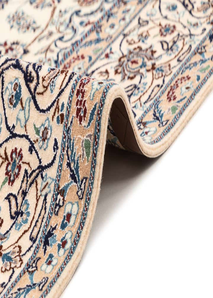 5' 1 x 7' 9 Hand Knotted Nain Rug