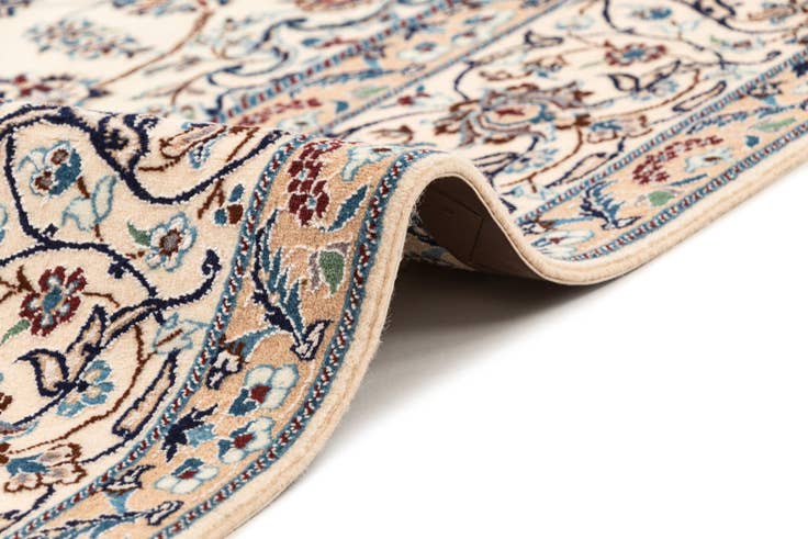 Detail image of 5' 1 x 7' 9 Hand Knotted Nain Rug