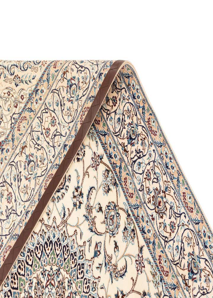 5' 1 x 7' 9 Hand Knotted Nain Rug