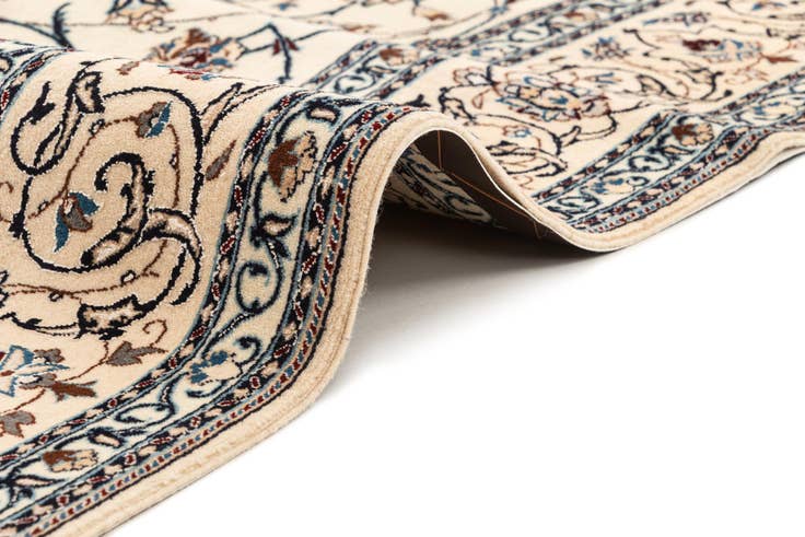 Detail image of 5' 4 x 7' 9 Hand Knotted Nain Rug