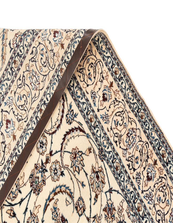 Detail image of 5' 4 x 7' 9 Hand Knotted Nain Rug