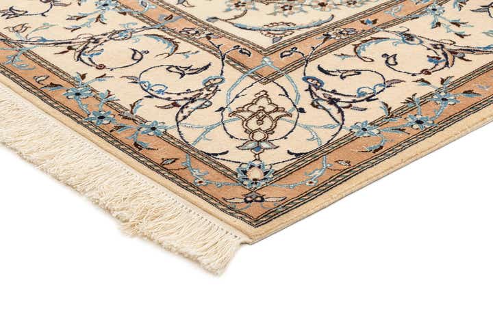 5' 3 x 8' 6 Hand Knotted Nain Rug