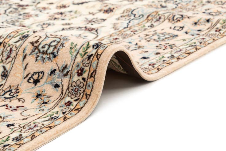 Detail image of 5' 3 x 8' 2 Hand Knotted Nain Rug