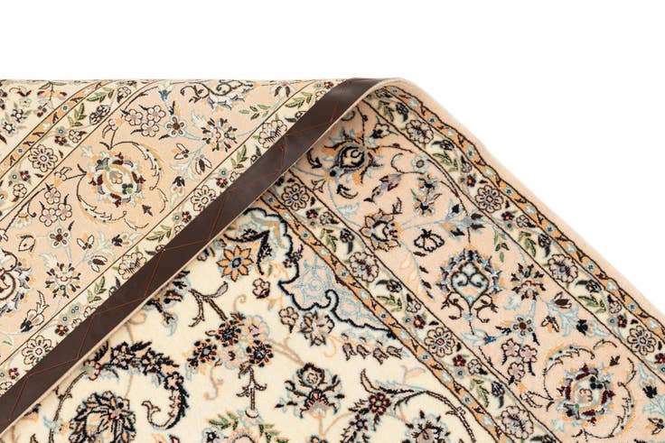 Detail image of 5' 3 x 8' 2 Hand Knotted Nain Rug