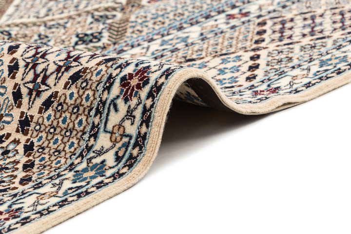 6' 8 x 6' 11 Hand Knotted Nain Rug