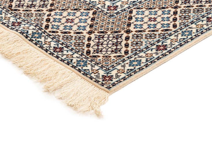Detail image of 6' 8 x 6' 11 Hand Knotted Nain Rug