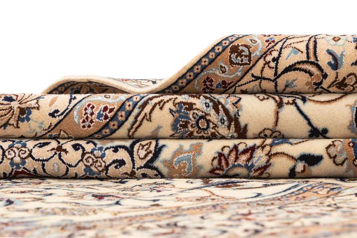 4' 3 x 7' 3 Hand Knotted Nain Rug