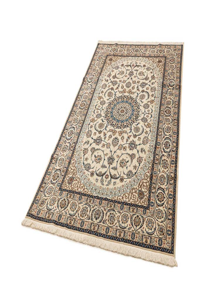 5' 2 x 8' 4 Hand Knotted Nain Rug