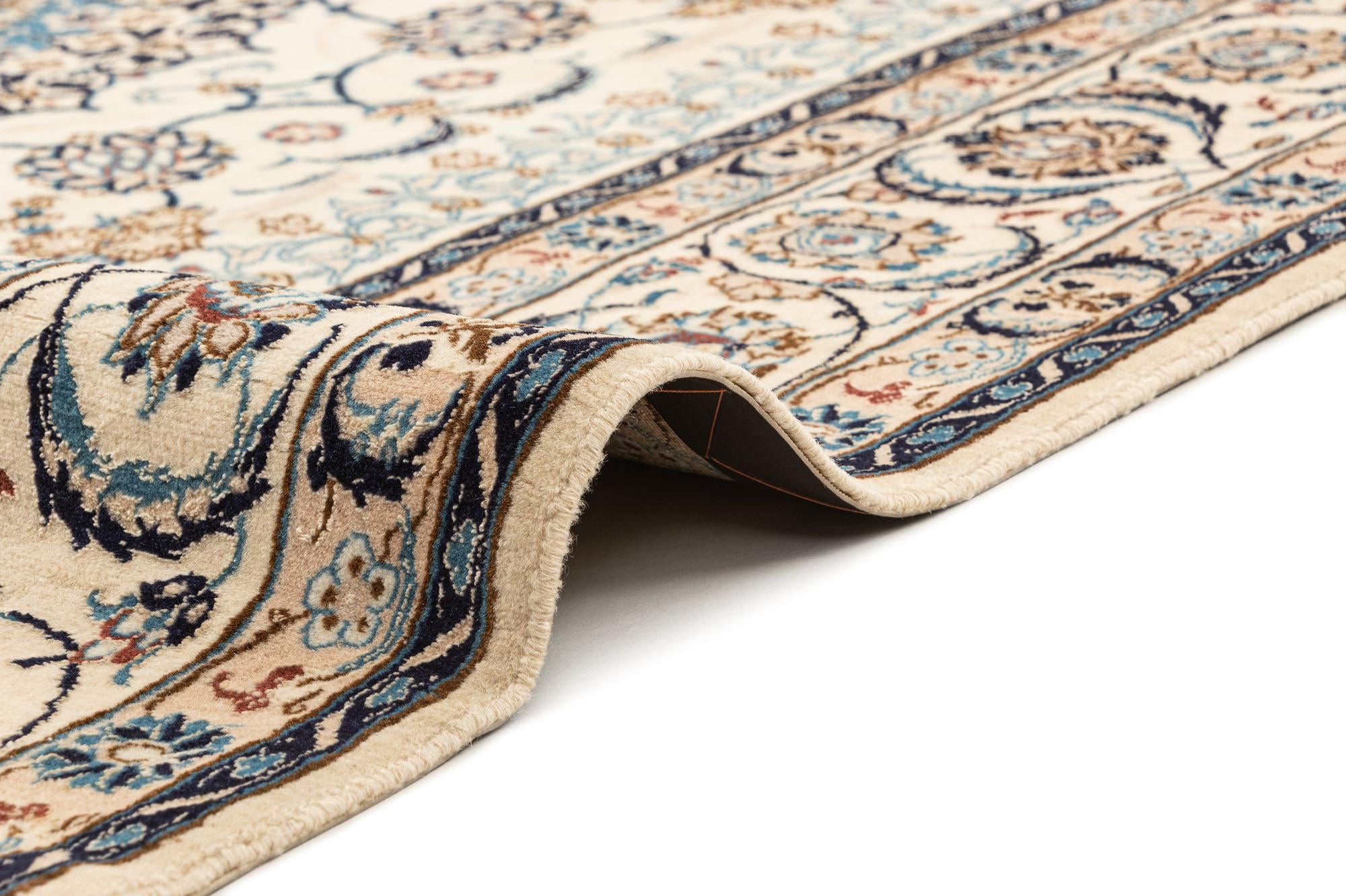 5' 2 x 8' 4 Hand Knotted Nain Rug