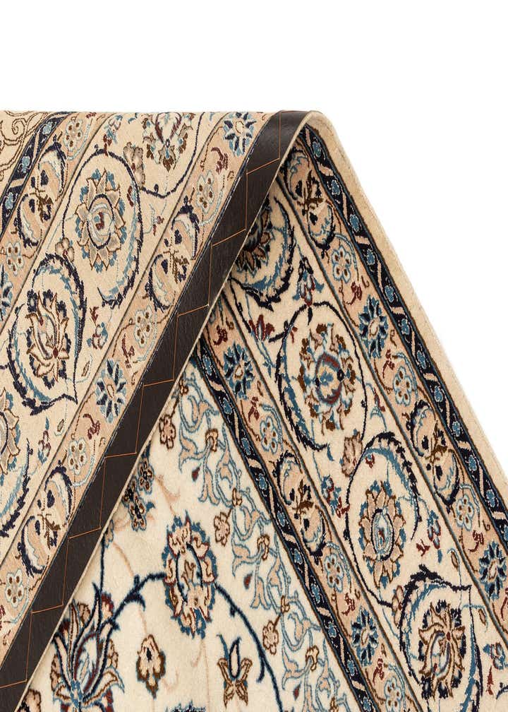 5' 2 x 8' 4 Hand Knotted Nain Rug