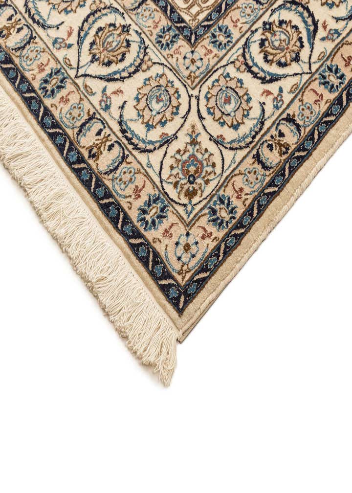 5' 2 x 8' 4 Hand Knotted Nain Rug