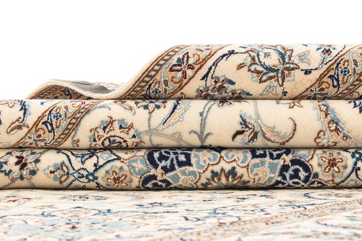 Detail image of 5' 1 x 7' 11 Hand Knotted Nain Rug