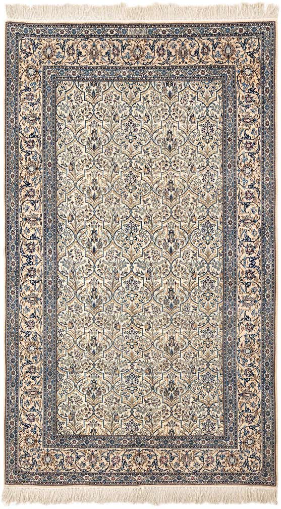 5' 5 x 8' Hand Knotted Nain Rug