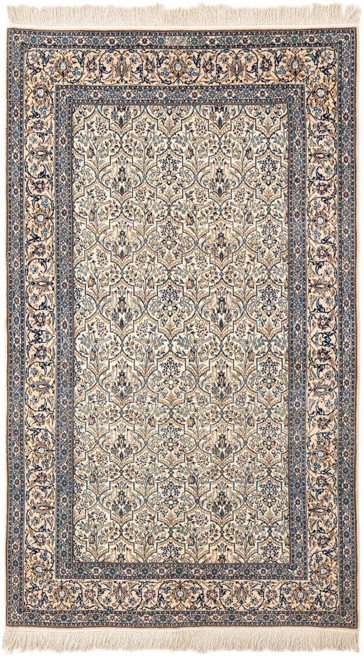 Detail image of 5' 5 x 8' Hand Knotted Nain Rug