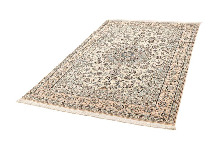 Detail image of 5' 5 x 7' 11 Hand Knotted Nain Rug