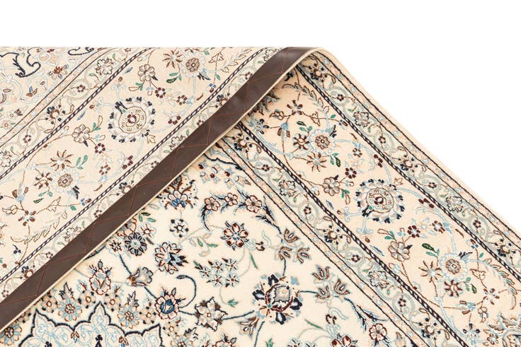Detail image of 5' 5 x 7' 11 Hand Knotted Nain Rug